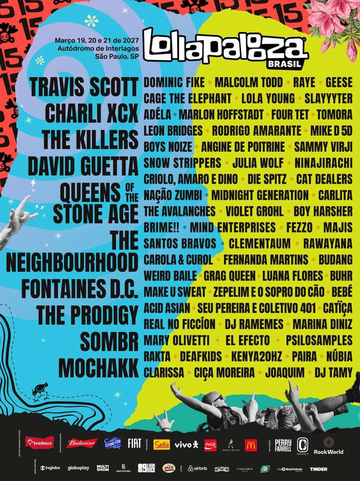 Line-up do Lolla Brasil 2027