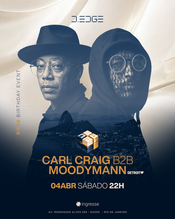 Carl Craig B2B Moodymann no DE26