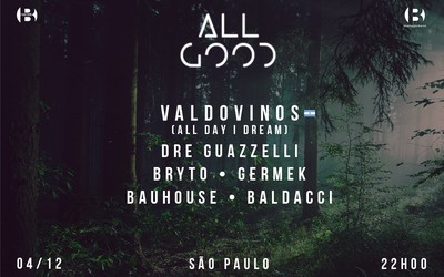 Argentino Valdovinos marca presença na ALL GOOD em São Paulo neste sábado (4)