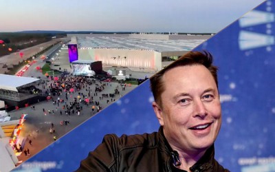 Elon Musk cumpre promessa e realiza a primeira rave na fábrica de automóveis da Tesla, em Berlim