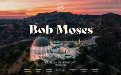 Cercle anuncia edição em grande observatório de Los Angeles com Bob Moses