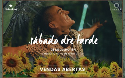 Sábado Dre Tarde promete novidades e surpresas no dia 23 de julho