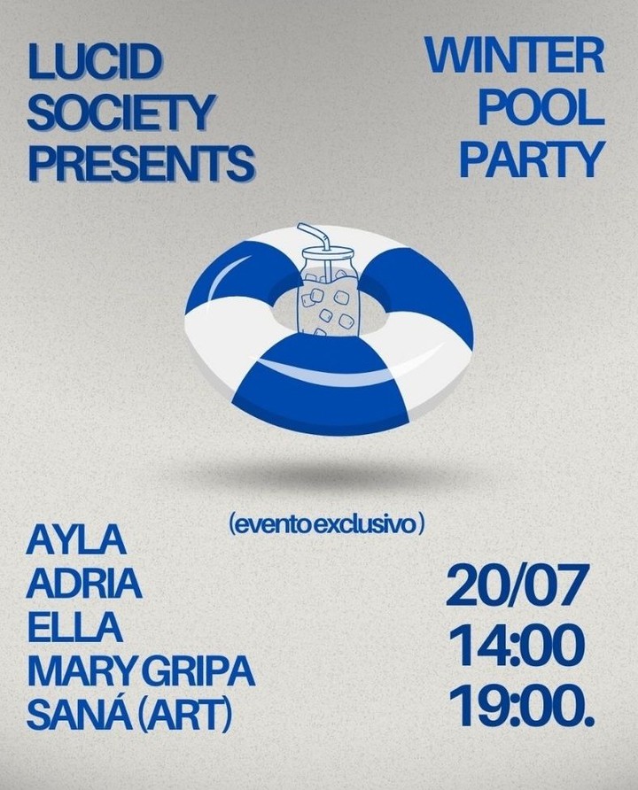 Lucid Society presents Winter Pool Party