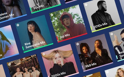 Novo mix pessoal do Spotify apresenta playlists com artistas, décadas e gêneros favoritos
