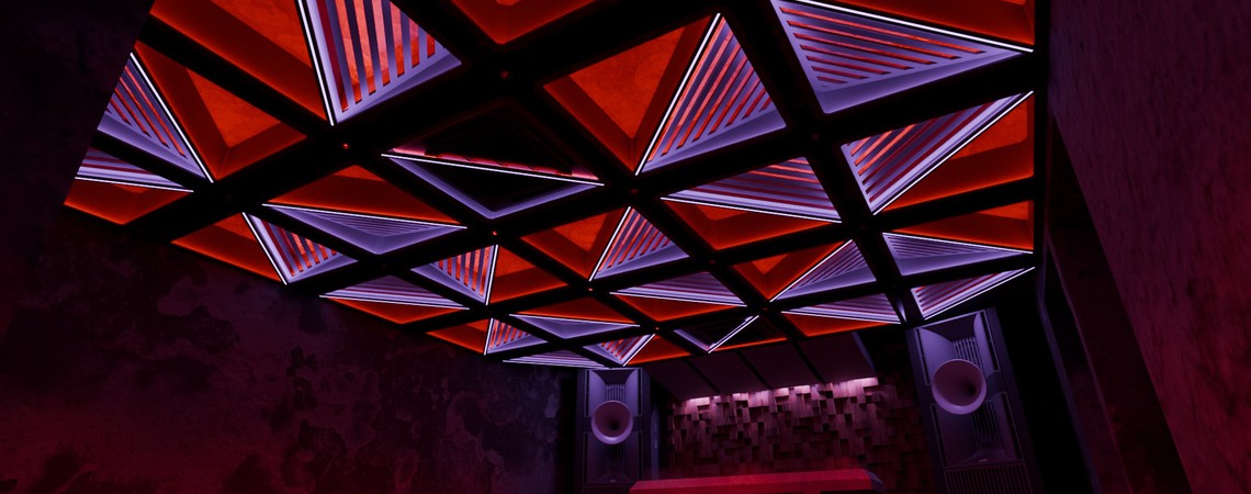 Designers do Tomorrowland e Rock in Rio assinam novo teto tecnológico de bar em SP