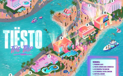 Tiësto anuncia nova experiência em Cancún em 2022, com VER:WEST e mais