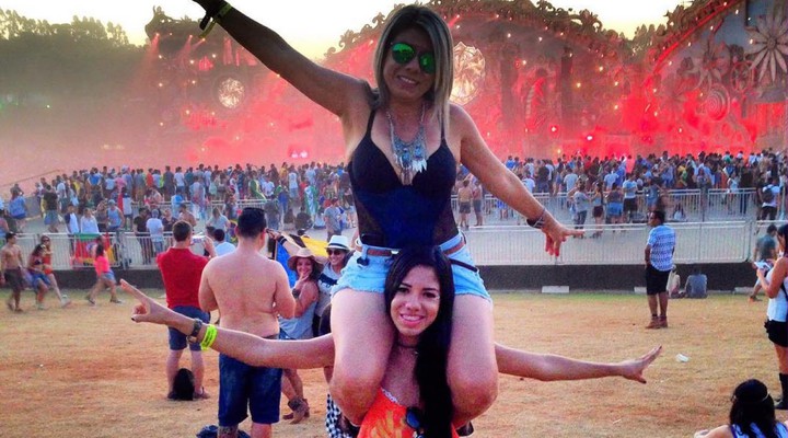 Ju e Leanes no Tomorrowland Brasil 2016