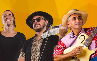 Dre Guazzelli lança releitura eletrônica de “Asa Branca”, de Luiz Gonzaga, ao lado de Cleyton Rodriguez e Claudio Barris