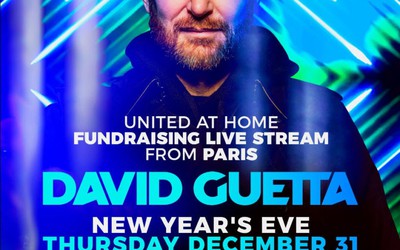 David Guetta transmite edição de Ano Novo do ‘United At Home’ em Paris