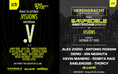.VISIONS retorna ao ADE 2025 e reafirma sua identidade como label e plataforma global de House Music