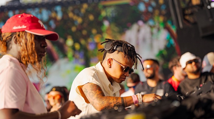 Curol durante seu B2B com Kitty Amor no palco Crystal Garden no primeiro final de semana de festival (Divulgação / Tomorrowland)