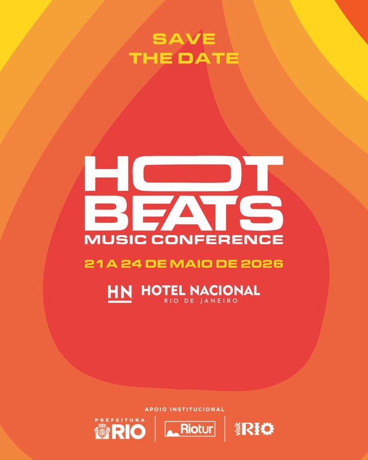 Hot Beats Music Conference 2026 - Arte: Divulgação.