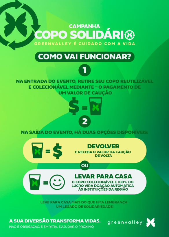 Campanha “Copo Solidário”