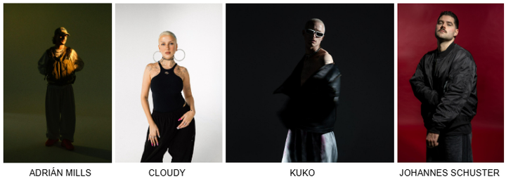 Adrián Mills, Cloudy, Cloudy e Johannes Schuster