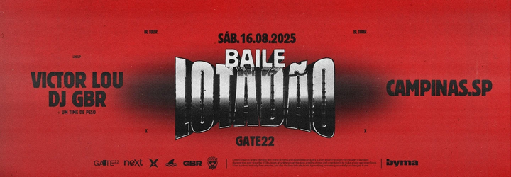 Baile Lotadão com Victor Lou & DJ GBR