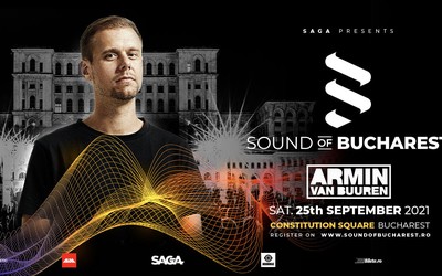 Armin van Buuren anuncia show exclusivo, "Sound of Bucharest", para setembro de 2021